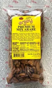 Enjoy Premium Mix Arare 8 oz JAPANESE STYLE RICE CRACKERS (1 bag)