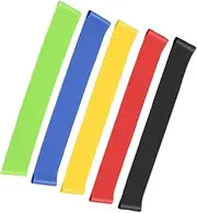 Veemoon 5pcs Resistance Loop Bands for Chair Feet Stretch Bands for Classroom Home Use Multi Color Options for Enhanced Focus and Exercise for Office Settings