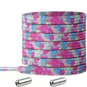 No Tie Locked Elastic Shoelace Shoe Lace Lazy Laces Sneakers Sports