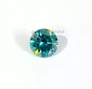 4-5 Ct Loose Blue Lab Created Diamond for Ring Clarity Certified! Jewelry making