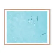 Break Away Framed Printed Wall Art - Timber