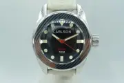 CARLSON RONIN 500M DAMASCUS STEEL DIVER SWISS ETA 2824 47MM VDB KAVENTSMANN NEW