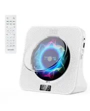 CD Player Bluetooth CD Player with Speakers Desktop CD Players for Home with ...