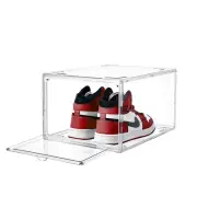 Ultra All Clear Shoe Boxes Plastic Stackable Professional Grade Shoe Display ...
