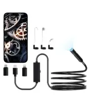 VEVOR Endoscope Camera 1920P HD Borescope for Android & IOS with 3m Cable