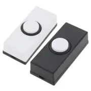 Wall Mounted Lighted Doorbell Switches Plastic Hard Wiring Press Button
