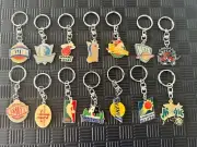 90's NBA Basketball Keychain Keyring Orlando magic phoenix suns Toronto raptors