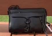 Rebecca Minkoff Womens Crossbody Bag Black New With Tag