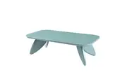 Raimon Furniture Wes Funky Playful Vibrant Rectangular Coffee Tea Table Mint Gloss