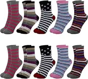 [Sleques] Premium Boys' Socks, Pack of 10, High-Quality Cotton Children's Socks, Kids' Socks, Unique Pattern, Size 23-38