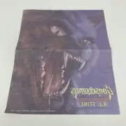 Goosebumps Series 2000 Cry of the Cat Iron-on Transfer Unused