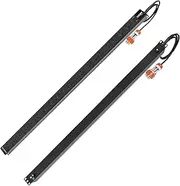 Tecmojo 20 Outlet PDU Vertical Rack Mount PDU Power Strip with Industrial Plug, Power Distribution Unit for Server Cabinet, 2m Power Cord, Overload Protection, 250V 50/60HZ, Black