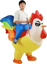 MIAOKE Inflatable Costume, Halloween Costumes Adult Inflatable for Men Women, Blow up Funny Fancy Dress