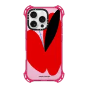 iPhone 16 Pro Bounce Case MagSafe Compatible APPLEFLY - Red&black