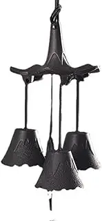 ZHZXBDGQ Wind Chimes Handmade Cast Iron Wind Chimes Garden Decor Hanging Wind Bell Outdoor Decorative Tuned Soothing Melody Gift Outdoor