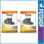 Terra Pure Clumping Cat Litter 20kg (2 x 10kg bags)