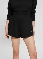 GUESS Black Skylar Shorts Size: Large, Polyester