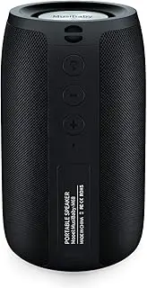 Bluetooth Speaker,MusiBaby Speaker,Wireless,Outdoor,Waterproof,Portable Speaker,Dual Pairing,Bluetooth 5.0,Loud Stereo,Booming Bass,1500 Mins Playtime for Home&Party,Gifts(Blk)
