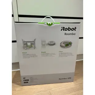 [掃地機器人］美國家庭必備 網路評測CP值最高 iRobot Roomba 690 （主機9成5新）