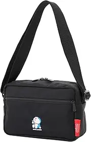 [Manhattan Portage] Sprinter Bag Doraemon 25 Black Shoulder Bag, Genuine, Black, Free Size