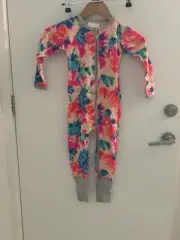 bonds zip wondersuit tye dye sz 3 bnwt (k87