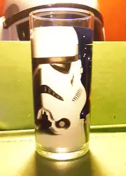 Star Wars Foreign Stormtrooper Special Ed Trilogy Y Wing Battle Pepsi Glass