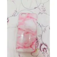 在飛比找蝦皮購物優惠-Iphone6 .4.7粉色大理石二手手機殼❤️