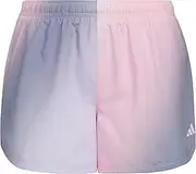 [adidas] Girls' Toddler Elastic Waistband Ombré Shorts