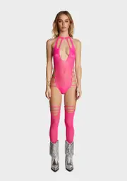 Taking Control Sheer Bodysuit