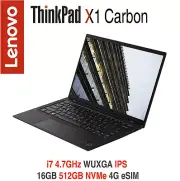 ThinkPad X1 Carbon i7 4.7GHz WUXGA IPS 16GB 512GB 4G eSIM 2Y Premier Warranty