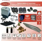 Heavy Duty Automatic Electric Remote Sliding Gate Opener with 6m Hardware Kit