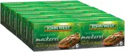 John West Wild Scottish Mackerel Fillets in Olive Oil Blend12 X 125 G