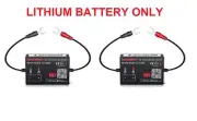 2 x 12V LITHIUM Bluetooth Battery Monitor/Voltage Meter Tester / auto Alarm BM2