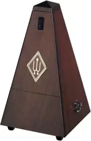 WITTNER 814M wooden metronome finest Walnut matte finish Brown New