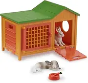 Terra by Battat – Bunny Toy – Toy Bunny – Toy Rabbit – Rabbit Figurine – Bunny House – Bunny Hutch
