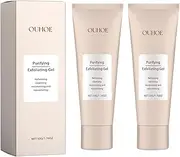 Purifying Exfoliating Gel,Facial Purifying Cleanser, Gel Scrub for Face,Gentle Exfoliating Facial Cleanser for All Skin Types(2pcs)