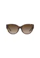 Tory Burch Women's Cat Eye Frame Brown Acetate Sunglasses - TY7182U