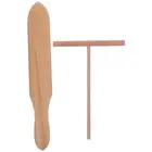 Pancake Turner Wooden Rake Bamboo Dragonfly Maker Kit Crepe Accessories