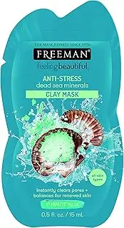 Freeman Feeling Beautiful Anti-Stress Dead Sea Minerals Clay Mask 15ml, 180 gram
