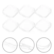 80 Pcs Earplug Jewelry Box Accessories Storage Cases Mini Boxes Backs