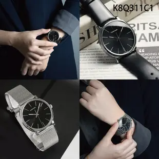 CK手錶 紳士簡約 三針 皮帶手錶/情侶對錶/多款可選