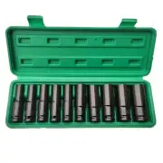 Impact Sockets Set with Storage Box Impact Socket for Metric Garage Workshop