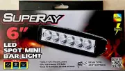 2 Pcs 6” LED Spot Mini Bar Light
