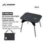 Camping Folding Table Lightweight Outdoor Camping Two Board Folding Table with C