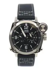 Oris BC4 Flight Timer Chronograph Stainless Steel Watch 7615