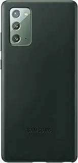 Samsung Galaxy Note20 Leather Cover, Green