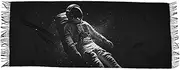 [XYMZR] Astronaut Space Black White Women’s Scarf Soft Warm Long Scarves Shawl Wrap for Winter Autumn Spring Travel Office Home, Multi-colored