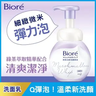 【Biore 蜜妮】洗顏慕絲 超值4件組(本體160mlX1+更替瓶160mlX3)