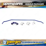 Rear SuperPro Suspenison Bush Kit for Nissan Pulsar C12 Hatch incl. SSS 13-ON