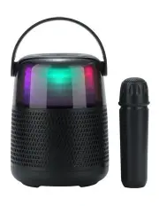 [Moki] Starmaker Karaoke Combo with Microphone & LED Speaker in Black ACC-KACOBK